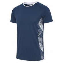Load image into Gallery viewer, Navy and white Optimum T-Shirt from Scorpion Sports teamwear range
