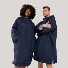 Load image into Gallery viewer, Navy All Weather Robe