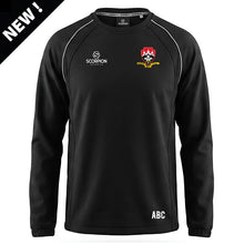 Load image into Gallery viewer, Coventry Welsh Rugby Club Teamwear Black Softshell Drill Top
