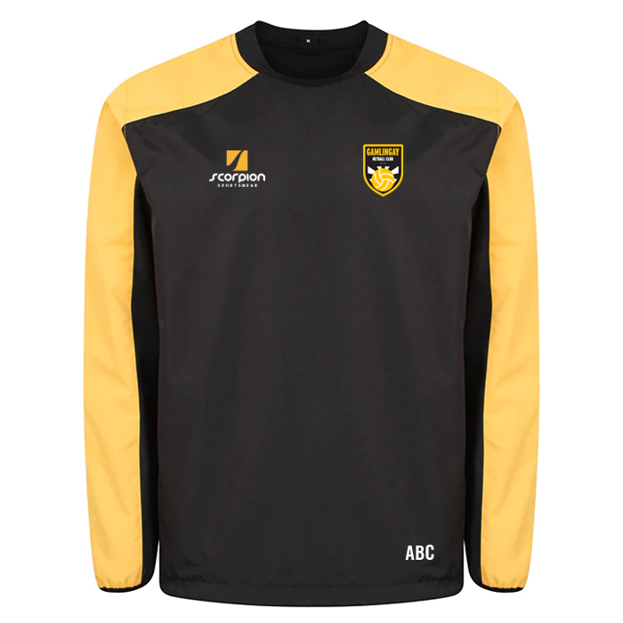 Gamlingay Netball Pro Drill Top Scorpion Sports Shop