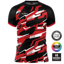 Load image into Gallery viewer, scorpion-rugby-shirt-pattern-004