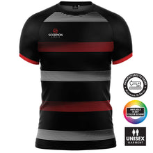 Load image into Gallery viewer, scorpion-rugby-shirt-pattern-037