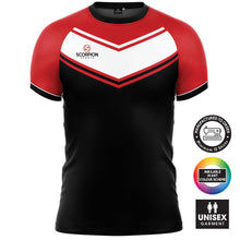 Load image into Gallery viewer, scorpion-rugby-shirt-pattern-039