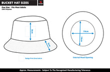 Load image into Gallery viewer, Scorpion-Sports-Bucket-Hat-Sizing