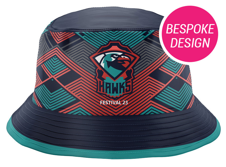 Bespoke Printed Bucket Hat Minimum 25 Hats