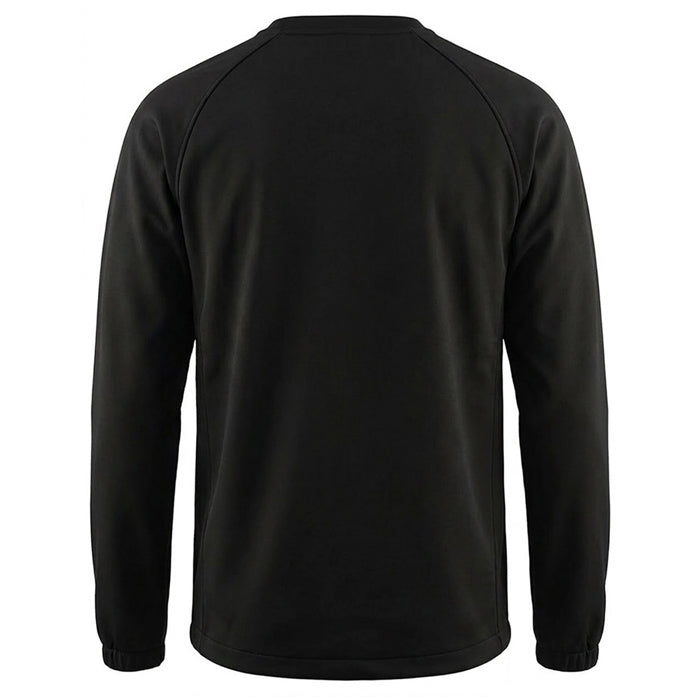 Black Softshell Drill Top Back View