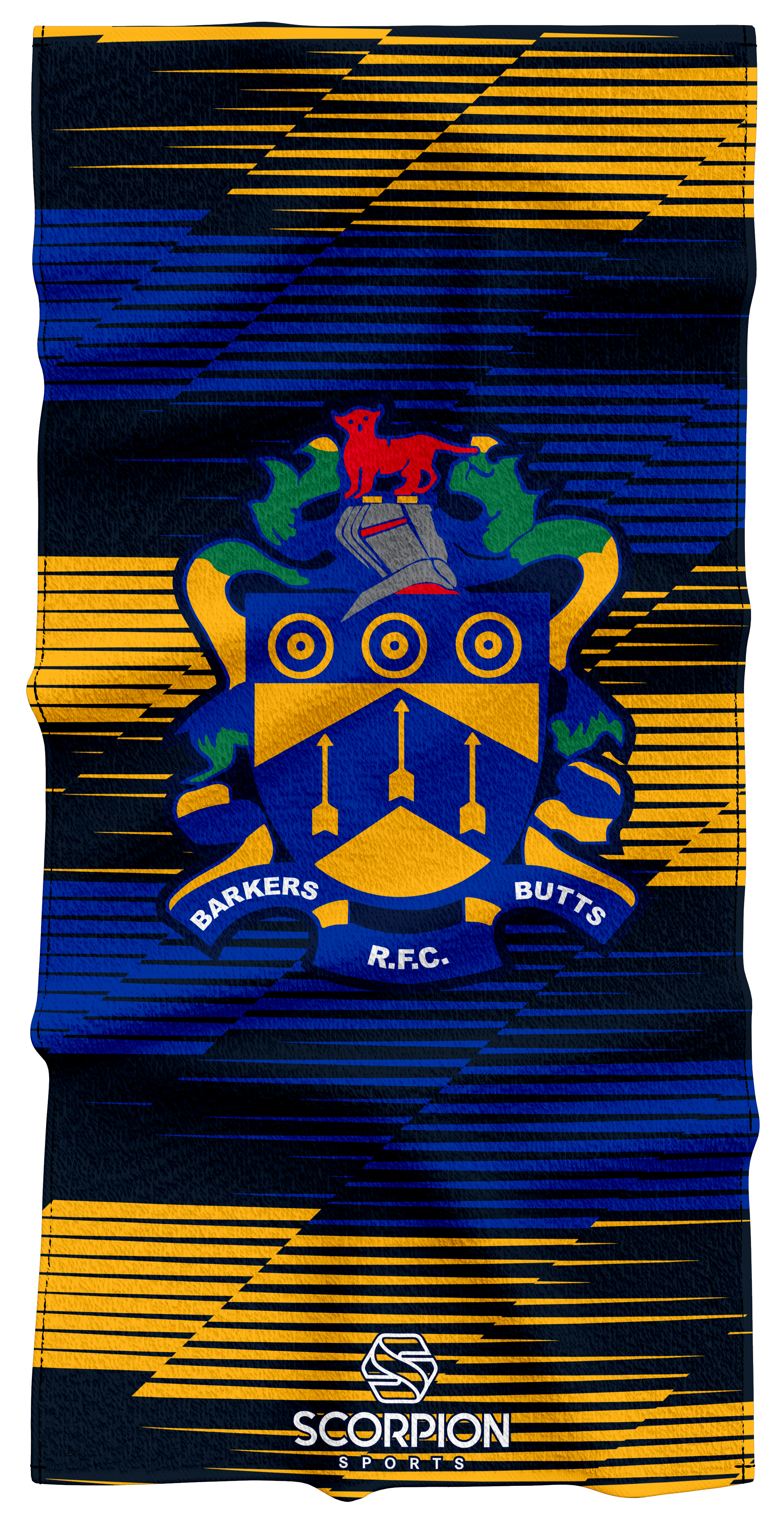 Barkers Butts RFC Printed Towel