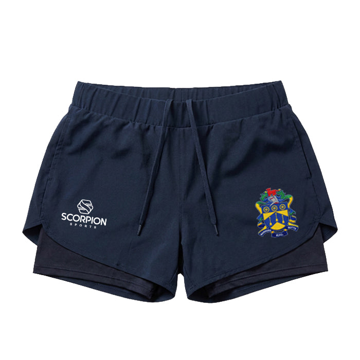 Barkers Butts Ladies 2 in 1 Leisure Shorts
