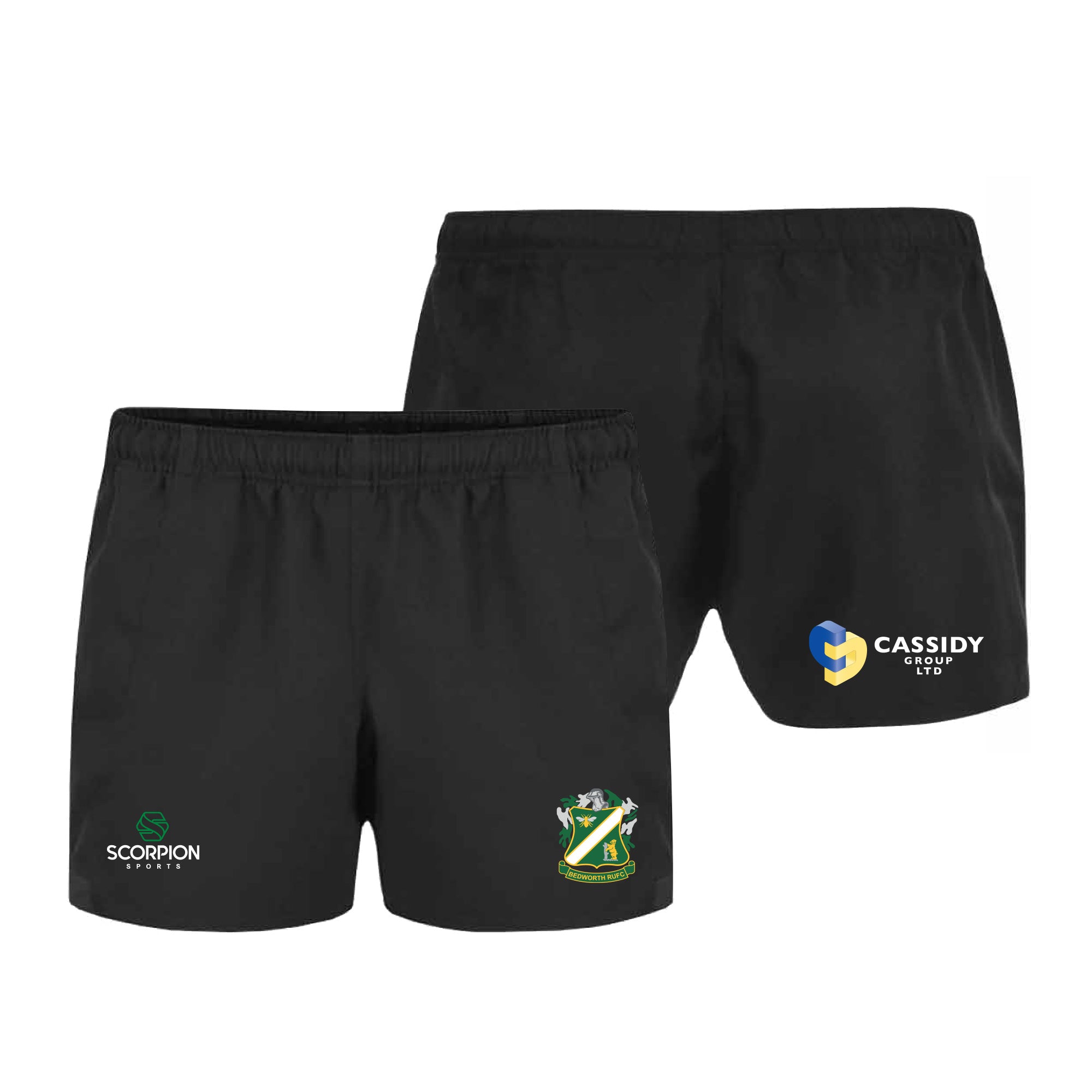 Bedworth RFC Twill Rugby Shorts (Cassidy)