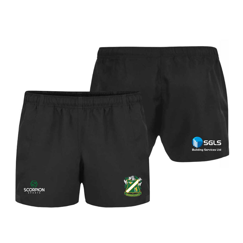 Bedworth RFC Poly Twill Rugby Shorts (SGLS)