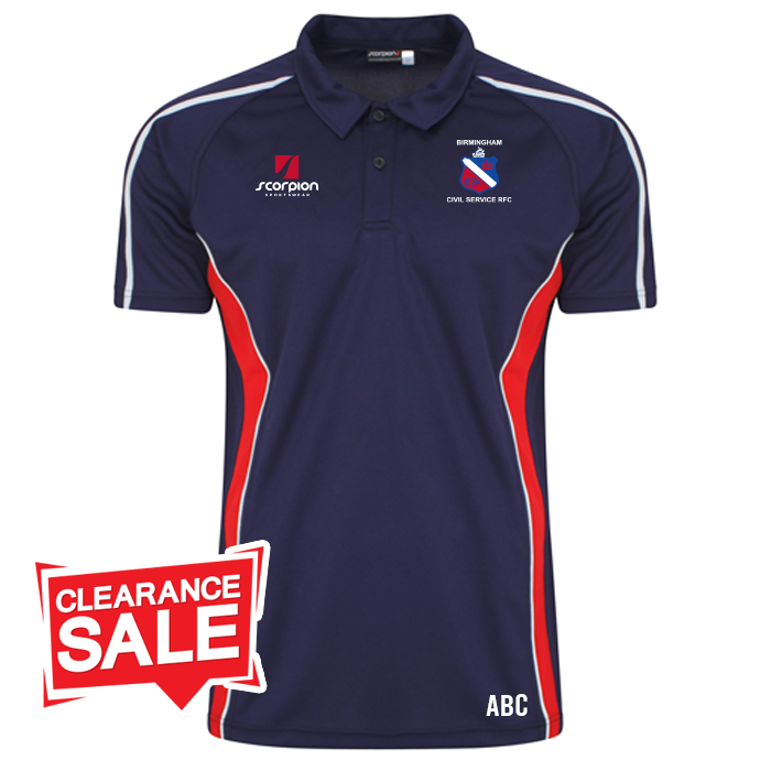 Birmingham Civil Service RFC ATX Performance Polo Shirt