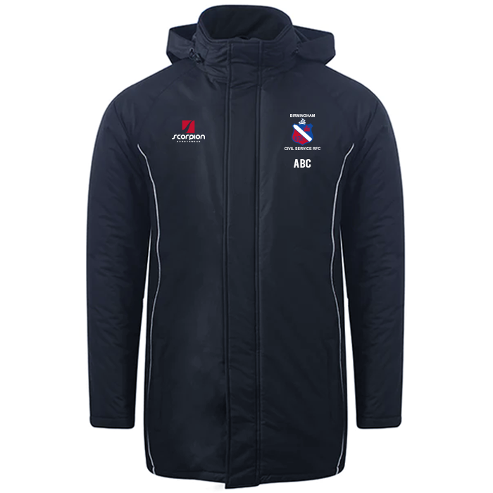 Birmingham Civil Service RFC Stadium Jacket