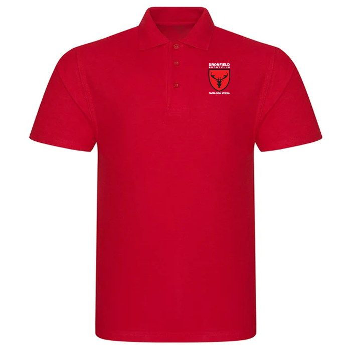 Dronfield RFC Red Polo Shirts