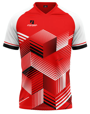 Scorpion-Sports-Football-Shirts-Galaxy-Red-Black-White