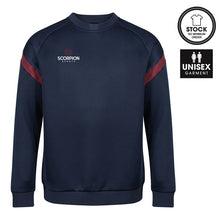 Load image into Gallery viewer, Kinetic Sweater Navy Maroon
