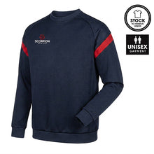 Load image into Gallery viewer, Kinetic Sweater Navy Red
