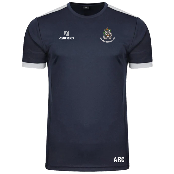Old Newtonian's RFC Heritage T-Shirt (Navy/Grey)