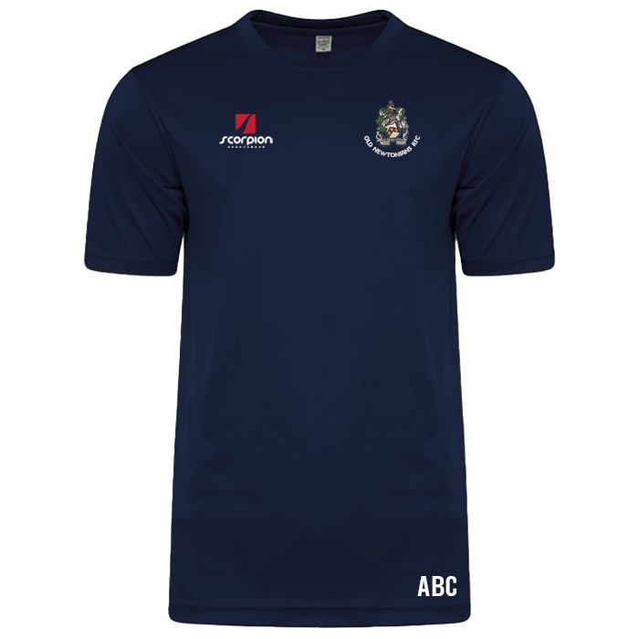 Old Newtonian's RFC Warm Up T-Shirt (Navy)