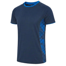 Load image into Gallery viewer, Optimum T-Shirt Navy and Royal Blue from Scorpion Sports
