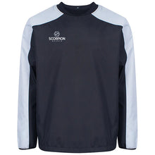 Load image into Gallery viewer, Teamwear Navy and Grey Pro Drill Tops from stock at Scorpion Sports UK
