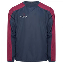 Load image into Gallery viewer, Teamwear Navy and Maroon Pro Drill Tops from Scorpion Sports UK
