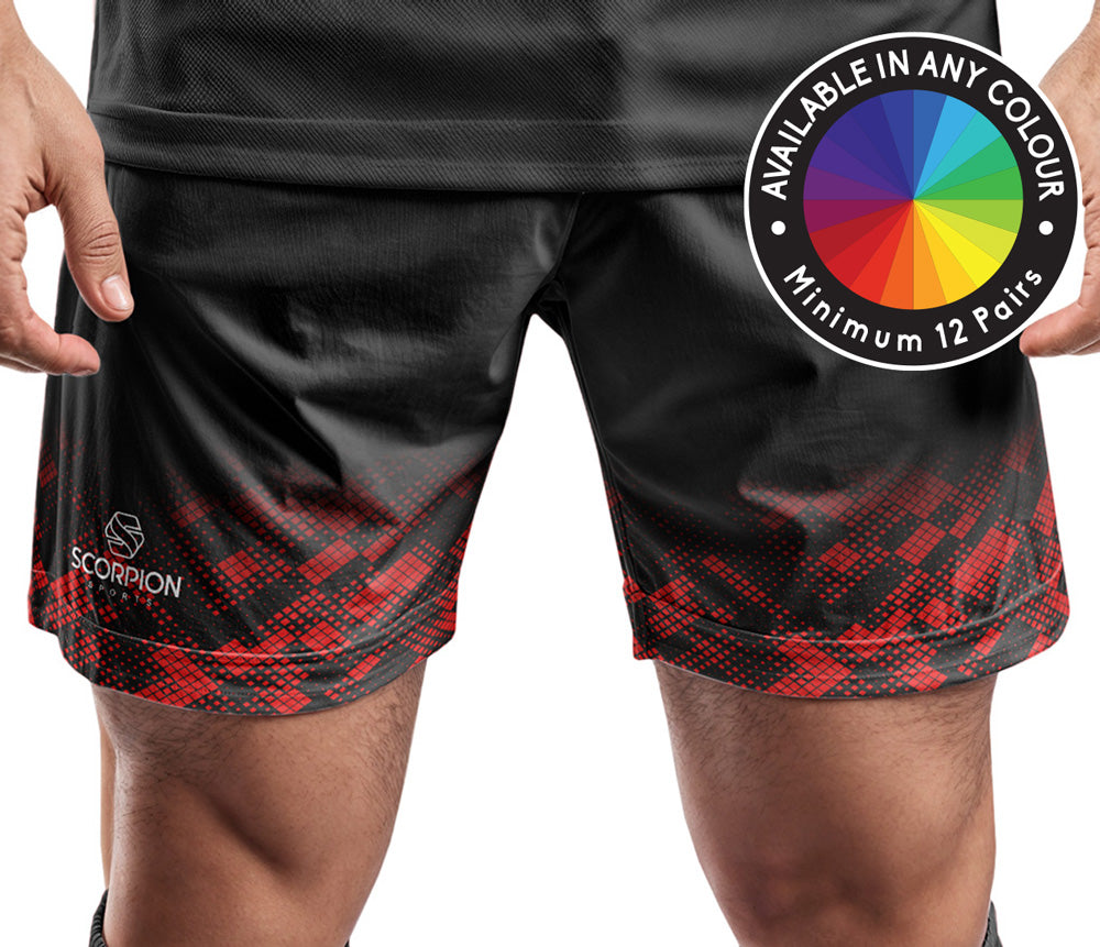 Scorpion-Sports-Football-Shorts-Pattern-8