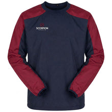 Load image into Gallery viewer, Scorpion Sports Navy and Maroon Pro Drill Tops available in junior and senior sizes from stock. Free club badge on orders of 12 plus items.
