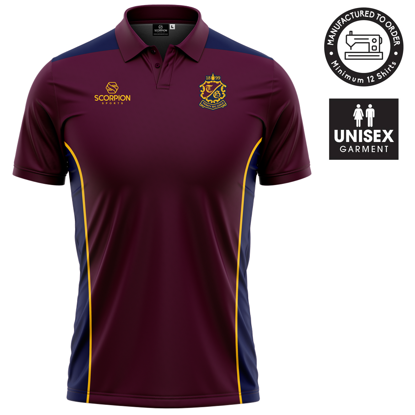 Trinity Guild RFC Cotton Polo Shirt