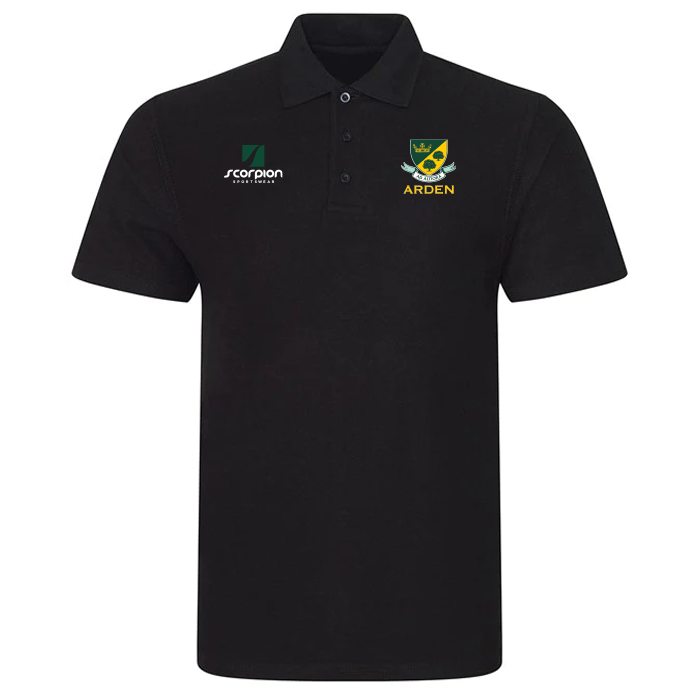 Arden Academy Staff Black Polo Shirts