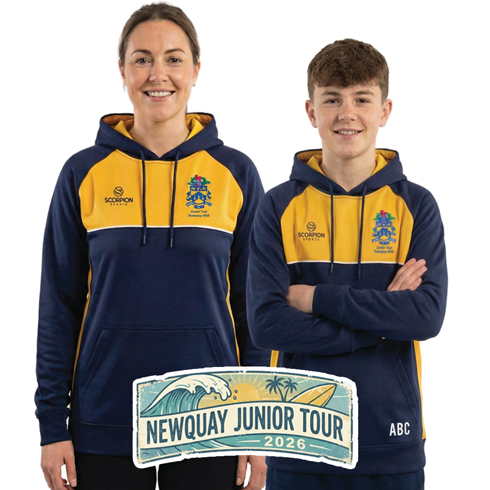 Barkers Butts Rugby Club Newquay Tour Hoodies 2026