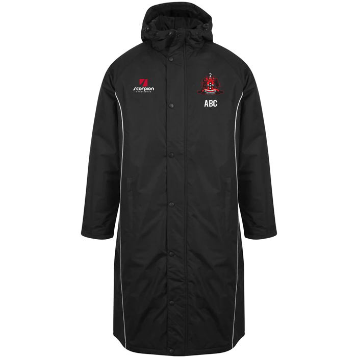 Bedfordshire Netball Full Length Subs Jacket – Scorpion Sports Shop