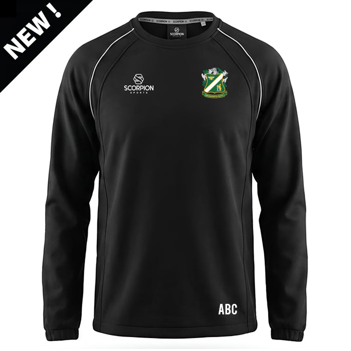 Bedworth Rugby Club Teamwear Black Drill Top From Scorpion Sports
