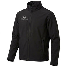 Load image into Gallery viewer, Black Teamwear Softshell Jacket from stock at Scorpion Sports UK
