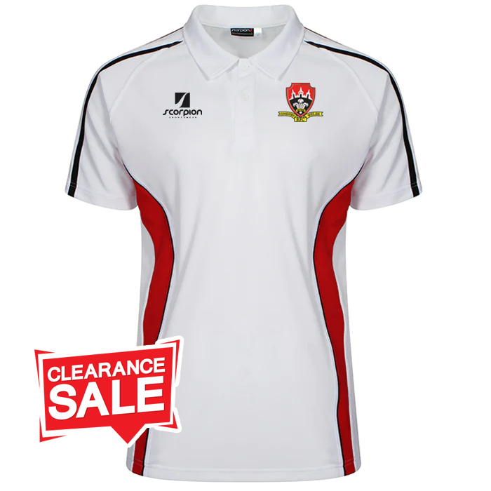 Coventry Welsh RFC White Performance Polo Shirt