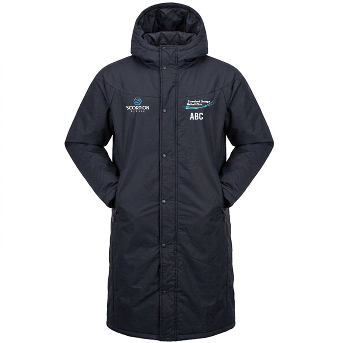 Ernesford Netball Core Subs Jacket