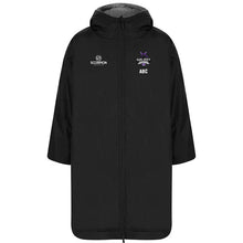 Load image into Gallery viewer, Galaxy Netball Black All Weather Robe Jacket
