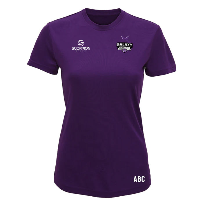 Galaxy Netball Purple T-Shirt