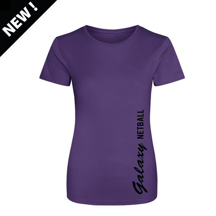 Galaxy Netball Purple T-Shirt (NEW)