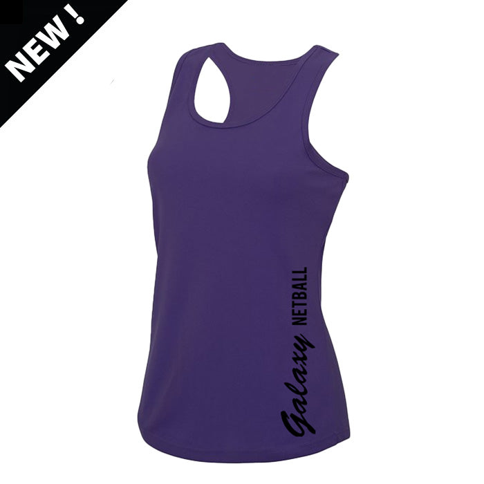Galaxy Netball Vest Purple