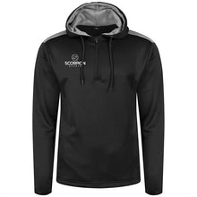 Load image into Gallery viewer, Heritage Hoodie in black and grey from Scorpion Sports. Ideal Teamwear Hoodie for multi-sports
