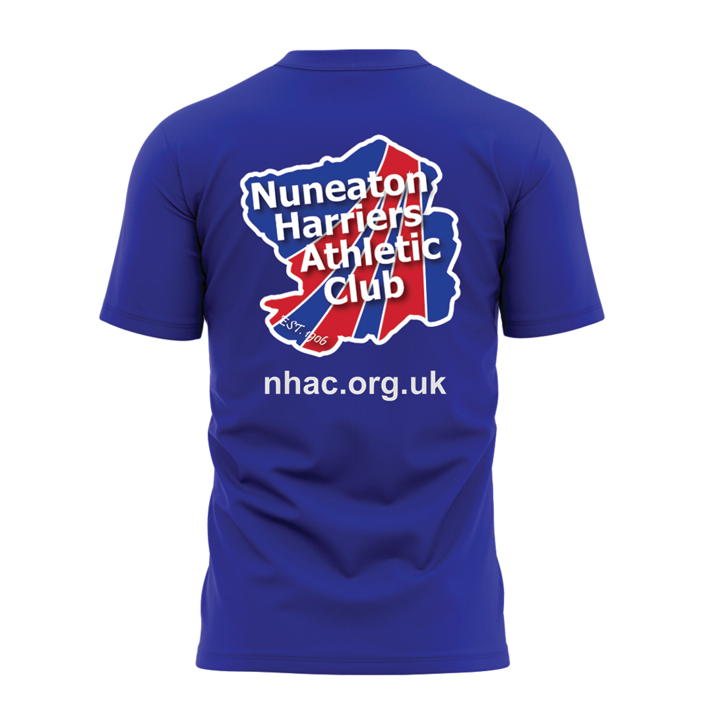 Nuneaton Harriers Bespoke T-Shirt Back View