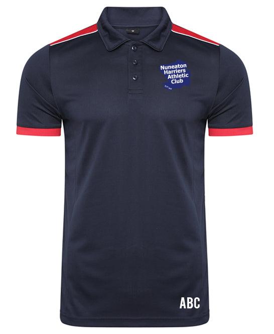 Nuneaton Harriers Heritage Polo Shirts