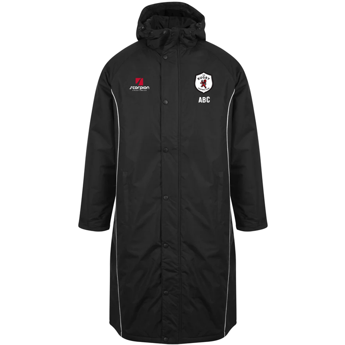 Rugby Lions RFC Full Length Subs Jacket