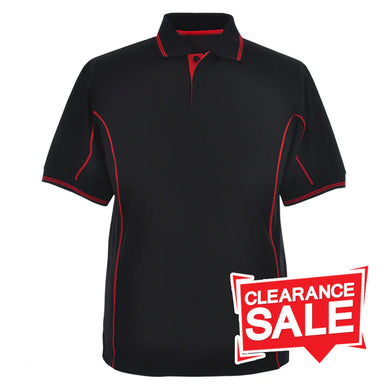 Scorpion-Sports-Elite-Polo-Shirts-Black-Red-Piping