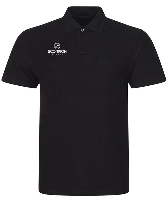 Scorpion-Sports-Black-Polo-Shirts