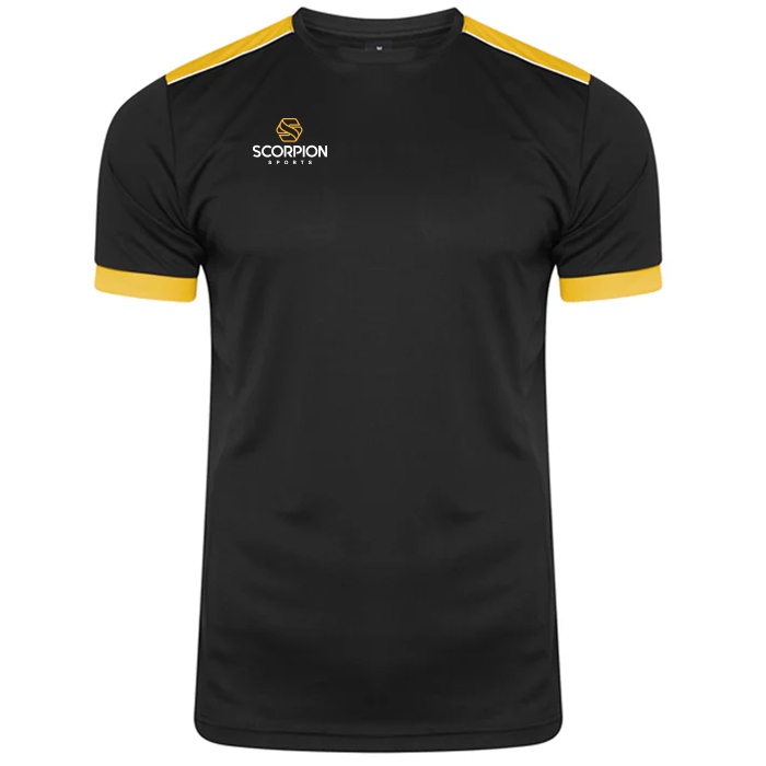 Heritage T-Shirt Black/Yellow