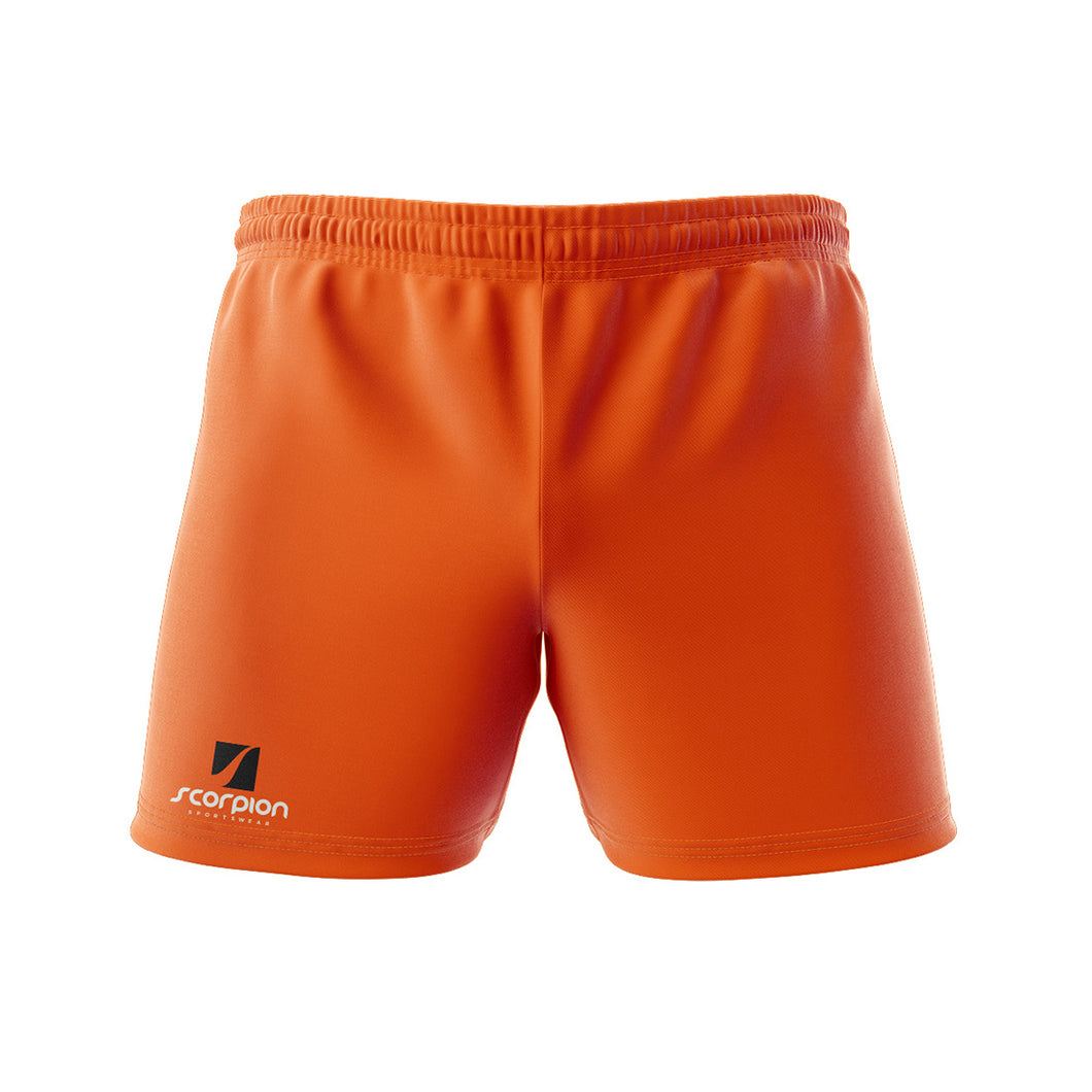 Orange Football Shorts