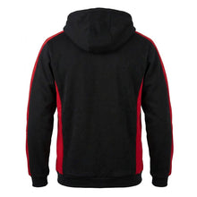 Load image into Gallery viewer, Scorpion Sports Black and red Stadium Hoodie back view
