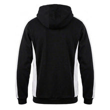 Load image into Gallery viewer, Scorpion Sports Black and white Stadium Hoodie back view
