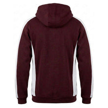 Load image into Gallery viewer, Scorpion Sports Maroon and white Stadium Hoodie back view
